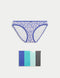 5pk Cotton Lycra Bikini Knickers
